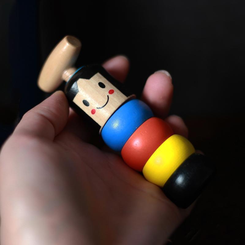 Toystar Magic Flex Toy | Magic Bendable Wooden Acrobat - Encourages creative play and motor skills - Magische Buigbare Hou...