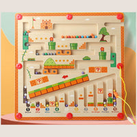 Thumbnail for Toystar Magnetix Color-Maze Puzzle | Discover Colors & Numbers - Educational Montessori Toys - Ontdek Kleuren & Cijfers - ...