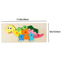 Thumbnail for Toystar WildBlocks | Discover and play - Wooden animal puzzle for toddlers - Ontdek en speel - Houten dierenpuzzel voor pe...