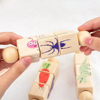 Thumbnail for Toystar Ecotoys BellJoy | Explore the world - Wooden baby bell toy for developing hand skills - Verken de wereld - Houten ...