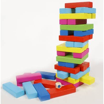 Toystar StackMaster | Lively Fun - Wooden Tumble Tower Game - Bestseller - Levendige Pret - Houten Tumble Tower Spel (4)