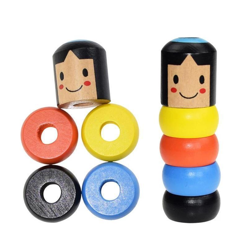 Magic Wooden Toy | Stimulates creative play and motor skills - Play and learn fun