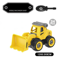 Thumbnail for Toystar BuildMaster | Stimulate your child's creativity - construction playset with excavator, tractor and more - stimulee...