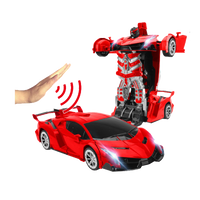 Thumbnail for Toystar MorphMaster Police Transformer RC Car | Brings Excitement to Life - Remote-Control Toy for Adventurers - Brengt Sp...