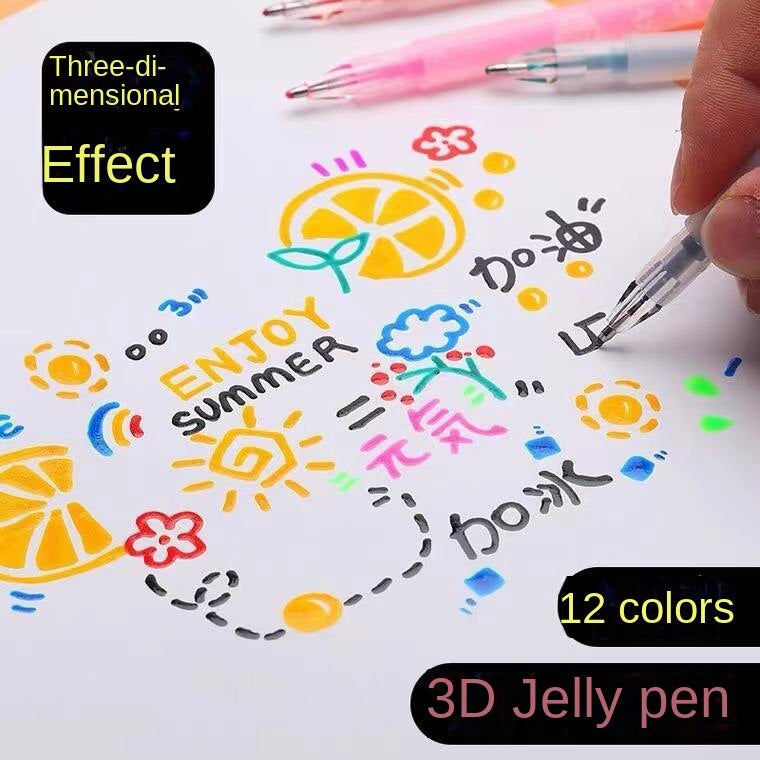 Toystar ColorPop | Magical Creations - 3D gel pens in 12 vibrant colors - Magische creaties - 3D gelpennen in 12 levendige...