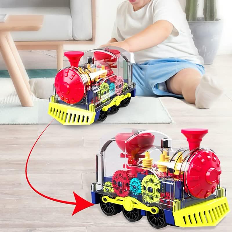 Transparent Choo Choo Train | Fun and fascinating toy train - Encourages creative play and motor skills