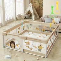 Thumbnail for SafeNest Playbox | Safe play and discovery - Baby play gate with soft protection