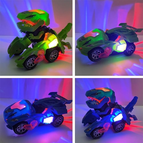 Transforming Dinosaur Toy Car | Best Automatic Transformer Toy Car - Encourages Creative Play