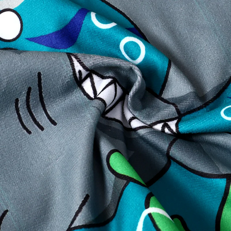 Toystar SharkPoncho|  Poncho beach bath towel for children - badhanddoek kinderen (6)