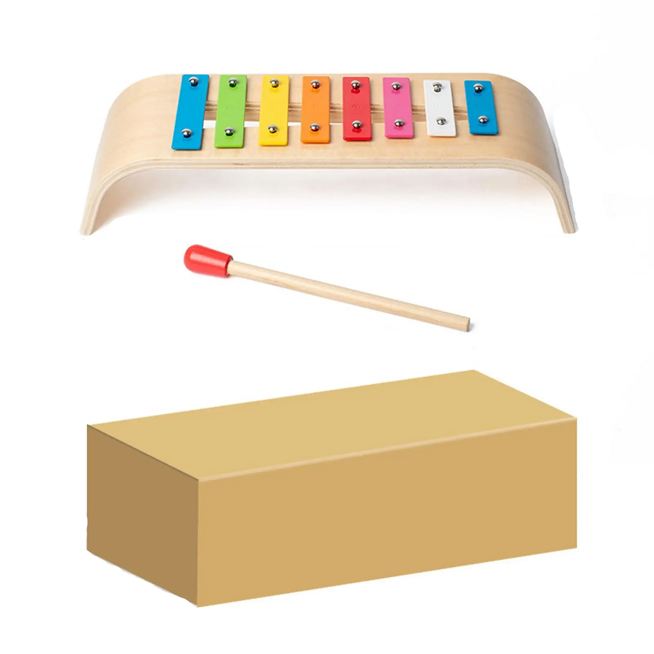 Toystar EcoToys Sound Color | Create joy with sound - Colorful wooden xylophone - Creëer vreugde met geluid - Kleurrijk ho...