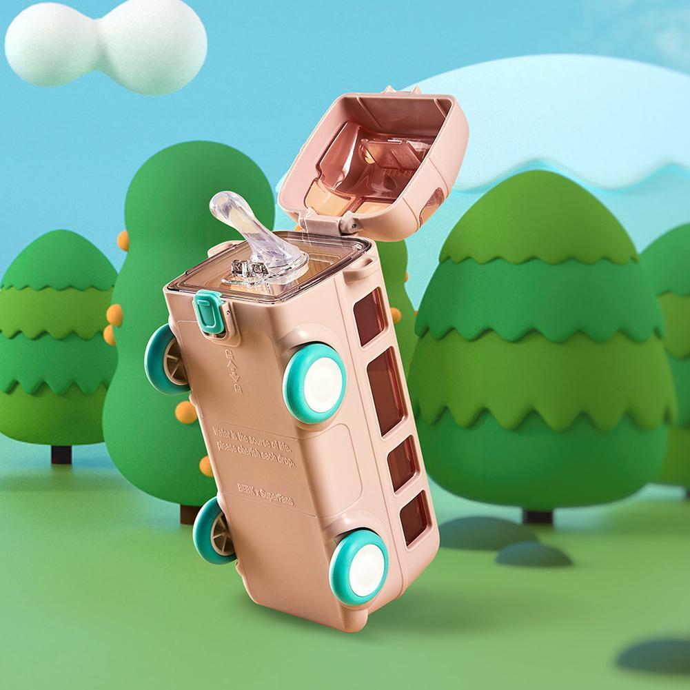 BusBottle | Les je dorst op een leuke en handige manier - Perfecte fles voor kinderen