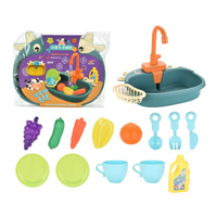 Thumbnail for Toystar KiddieSink | Interactive Children's Play Sink - Play & Learn Kitchen Set - Interactieve Kinderspeelgootsteen - Spe...