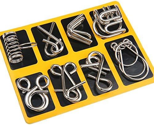 Toystar BrainTwist | Challenge your brain! - Metal puzzle set - Daag je brein uit! - Metalen puzzelset (8)