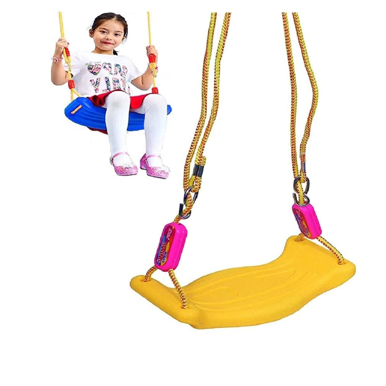 SwingFun | Groeit mee met je kind - 3-in-1 schommel voor binnen en buiten