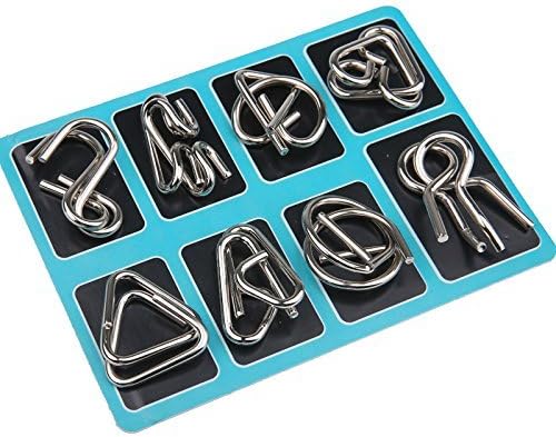 Toystar BrainTwist | Challenge your brain! - Metal puzzle set - Daag je brein uit! - Metalen puzzelset (9)