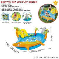 Thumbnail for Toystar AquaAdventure | Splashing fun for little explorers - Inflatable play pool - Spetterpret voor kleine ontdekkers - O...