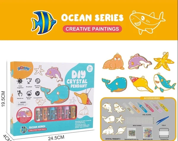 Toystar SparkleCharm | Magical creativity for little artists - DIY crystal pendant craft kit - Magische creativiteit voor ...
