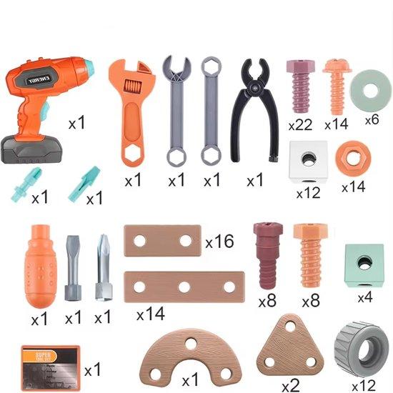 Toystar Junior Builder Pro | Unleash Creativity – Complete Tool Set for Kids - Ontketen Creativiteit – Compleet Gereedscha...