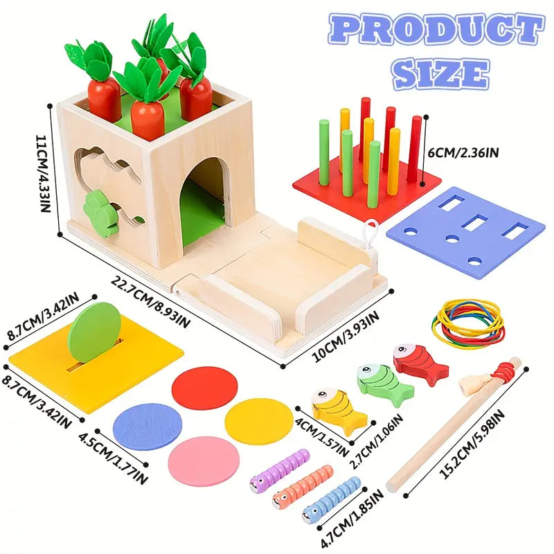 Toystar EcoToys Wonder Box | Discover Creative Development - Educational Toys for Toddlers - Ontdek Creatieve Ontwikkeling...