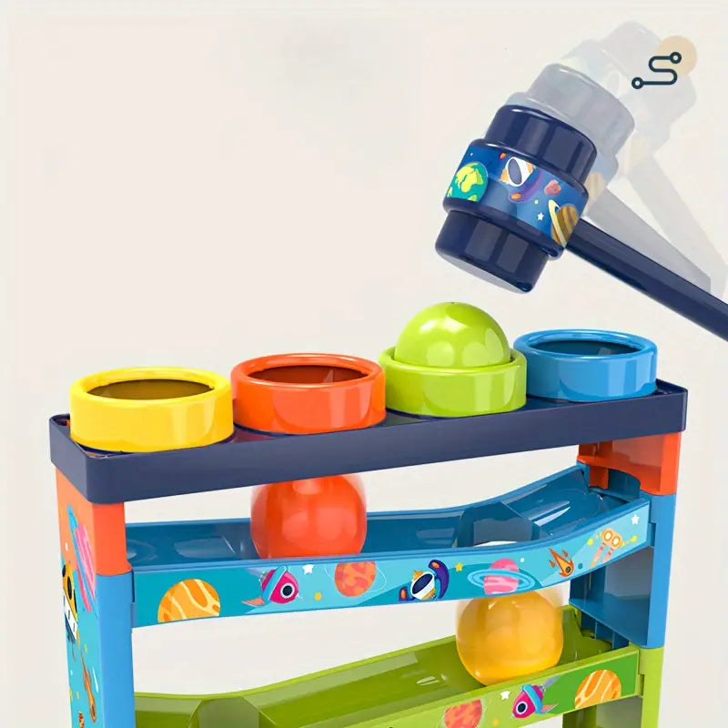 Toystar Rolly Ball Fun | Discover the interactive fun - Flexible Ball Ramps Set - Ontdek het interactieve speelplezier - F...