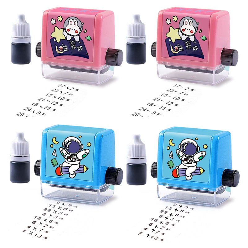 Toystar MathRoller | Learning becomes fun - Math stamp for tables and sums - Leren wordt leuk - Wiskundestempel voor tafel...