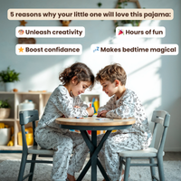 Thumbnail for Toystar SafariDreams | Color and wear - DIY coloring pajamas for creative children - Kleuren en dragen - DIY kleurpyjama v...
