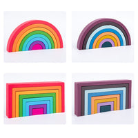 Thumbnail for Toystar Rainbow Stacking Fun | Encourage Creativity - Educational Wooden Blocks for Children - Stimuleer Creativiteit - Ed...