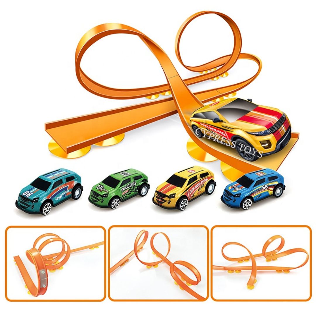Toystar SpeedyTrack | Endless fun - Flexible Race Track - Bestseller - Eindeloos Speelplezier | Flexibele Racebaan