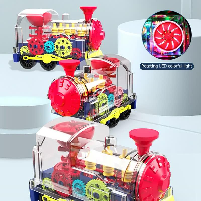 Transparent Choo Choo Train | Fun and fascinating toy train - Encourages creative play and motor skills