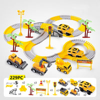 Thumbnail for Toystar Flexible RaceTrack - Flexible Rail Track Toy Set Race Track - Flexible RaceTrack - Flexibele Railspoor Speelgoedse...