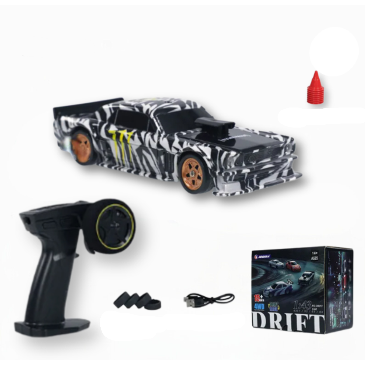 Toystar SpeedMaster | Unleash the speed - Mini RC car with drift function - Ontketen de snelheid - Mini RC auto met driftf...