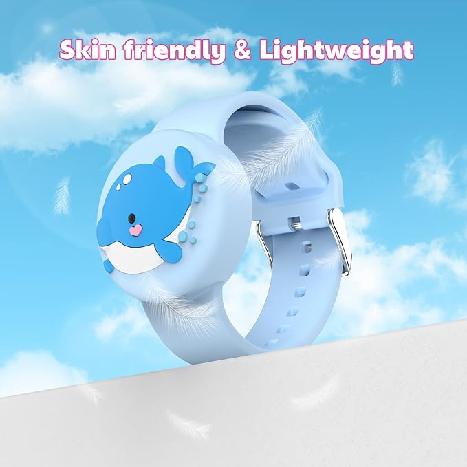 Toystar AquaTrack Airtag Arbmbad | Safe Children's Bracelet with Airtag - Cute & Waterproof - Kinderarmband met airtag (5)