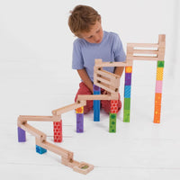Thumbnail for Toystar Ecotoys MarbleMaster | Creative Fun - Wooden Marble Track Building Toys - Creatief Plezier - Houten Knikkerbaan Bo...