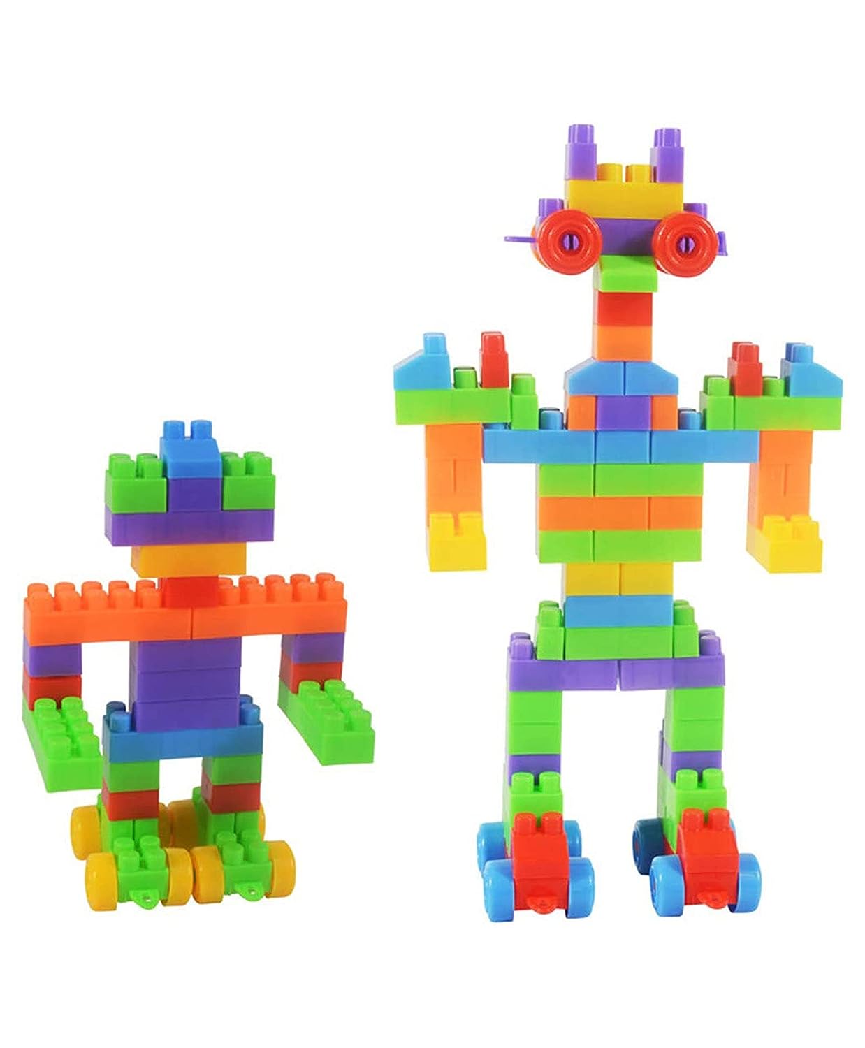 Toystar BlockiPlay | Creative building without limits - DIY building blocks with wheels for children - Bestseller - Creati...