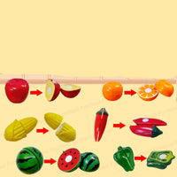 Thumbnail for Toystar MiniChef | Playful learning to cut - Fruit and vegetable cutting set for children - Speels leren snijden - Groente...