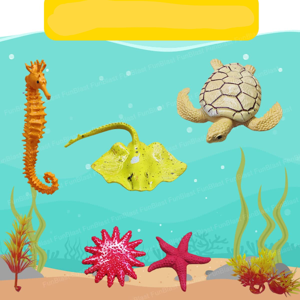 Toystar AquaWorld | Dive into an underwater adventure - Realistic sea animal playset for kids with fish - Duik in een onde...