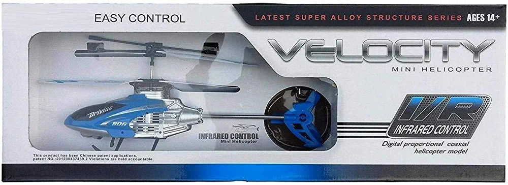 SkyFlyer | Avontuurlijke vlucht - Oplaadbare RC helikopter met onbreekbare bladen en infrarood sensoren
