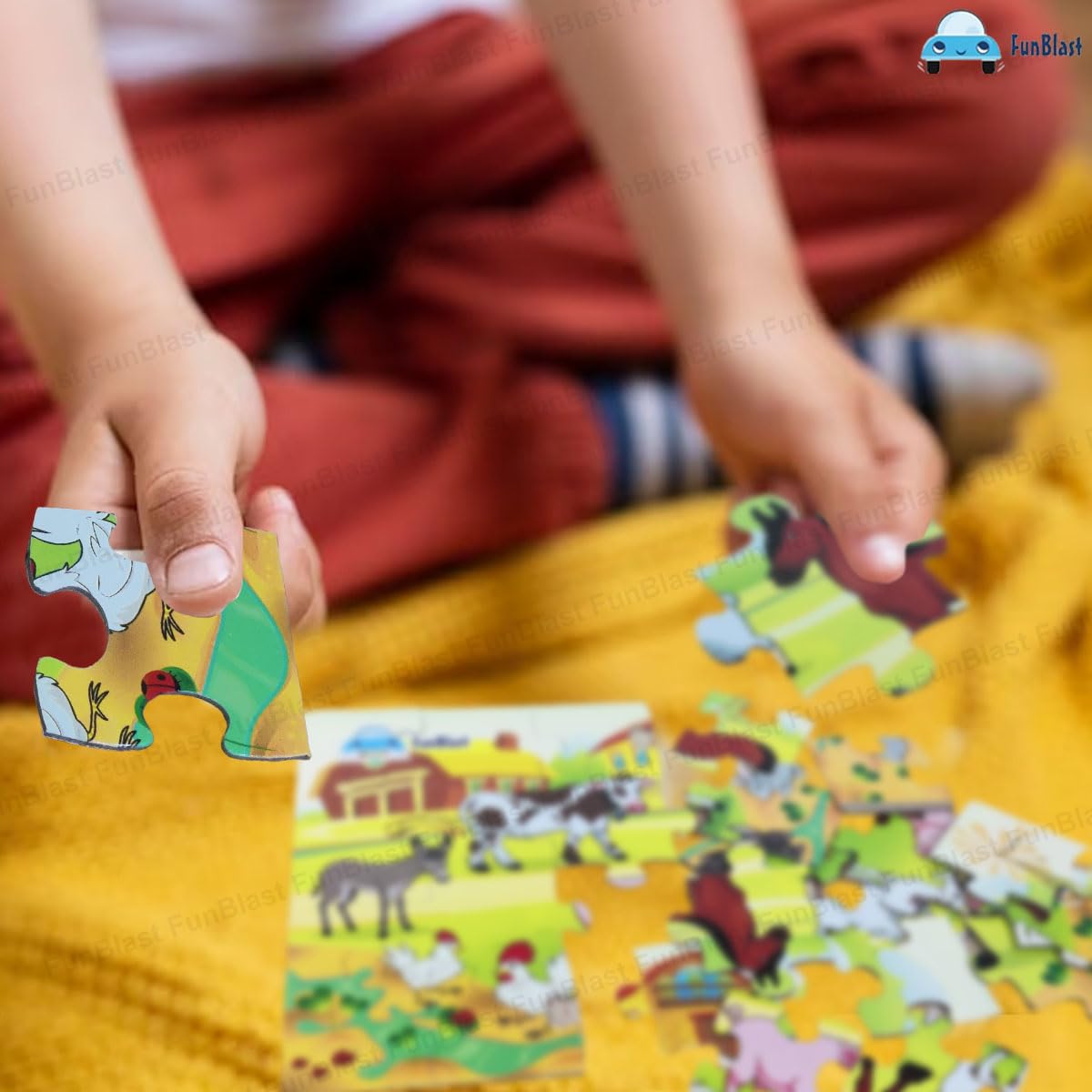 Toystar PuzzleZoo | Educational fun - Wooden animal puzzle for children - Leerzaam speelplezier - Houten dierenpuzzel voor...