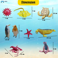 Thumbnail for Toystar OceanQuest | Dive into a magical sea - Play set with small sea animals for bath and imaginative play - Duik in een...