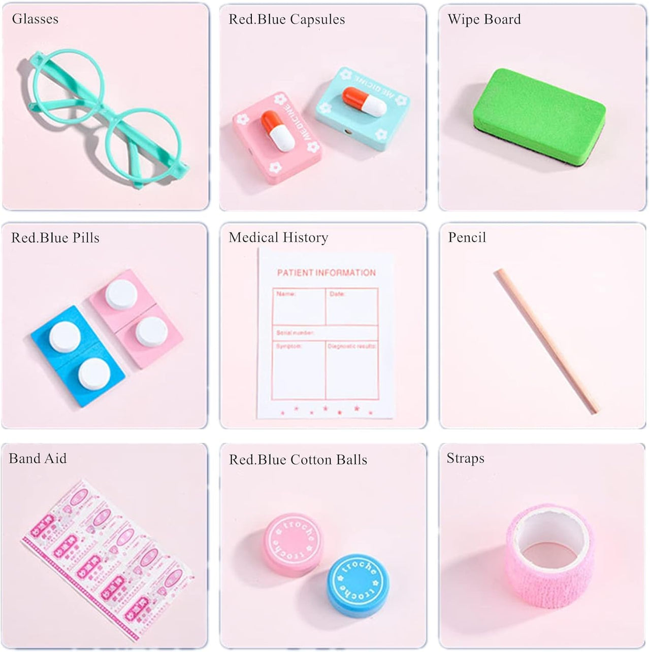 Toystar PlayMed Station | Learning through play, imaginative play - 3-in-1 doctor and shop set - Spelenderwijs leren, fant...