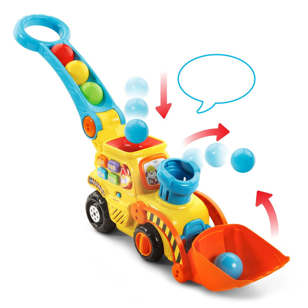 Toystar Pop & Drop | Construction fun - Interactive excavator with ball action - Bouwplezier - Interactieve graafmachine m...
