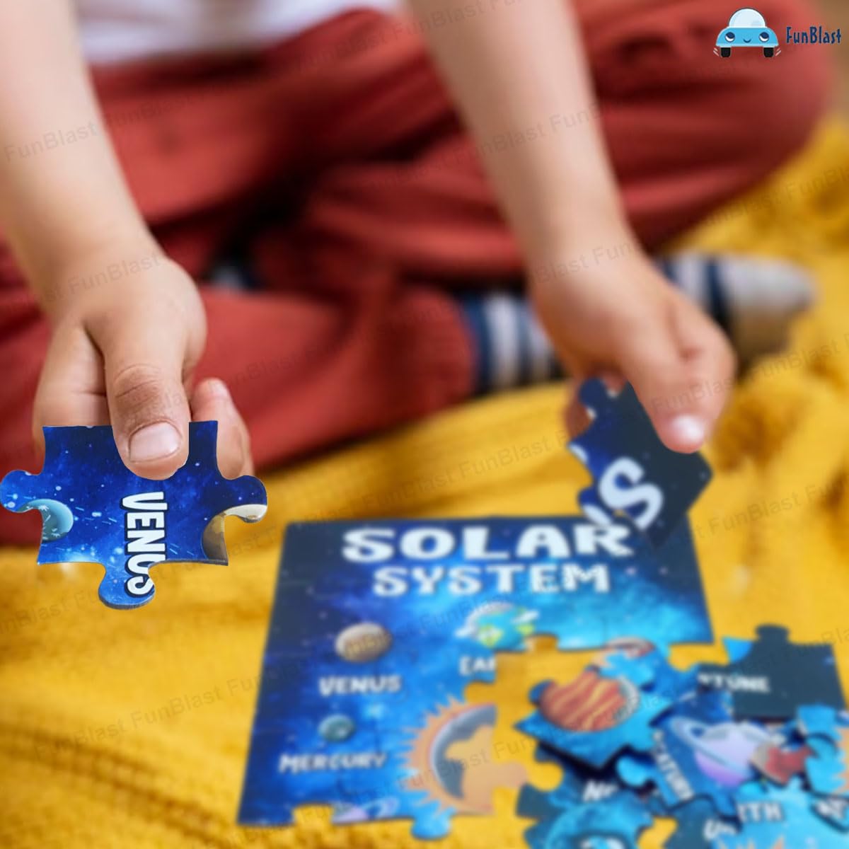 Toystar GalaxyQuest | Discover the universe - Wooden solar system puzzle for children - Ontdek het universum - Houten zonn...