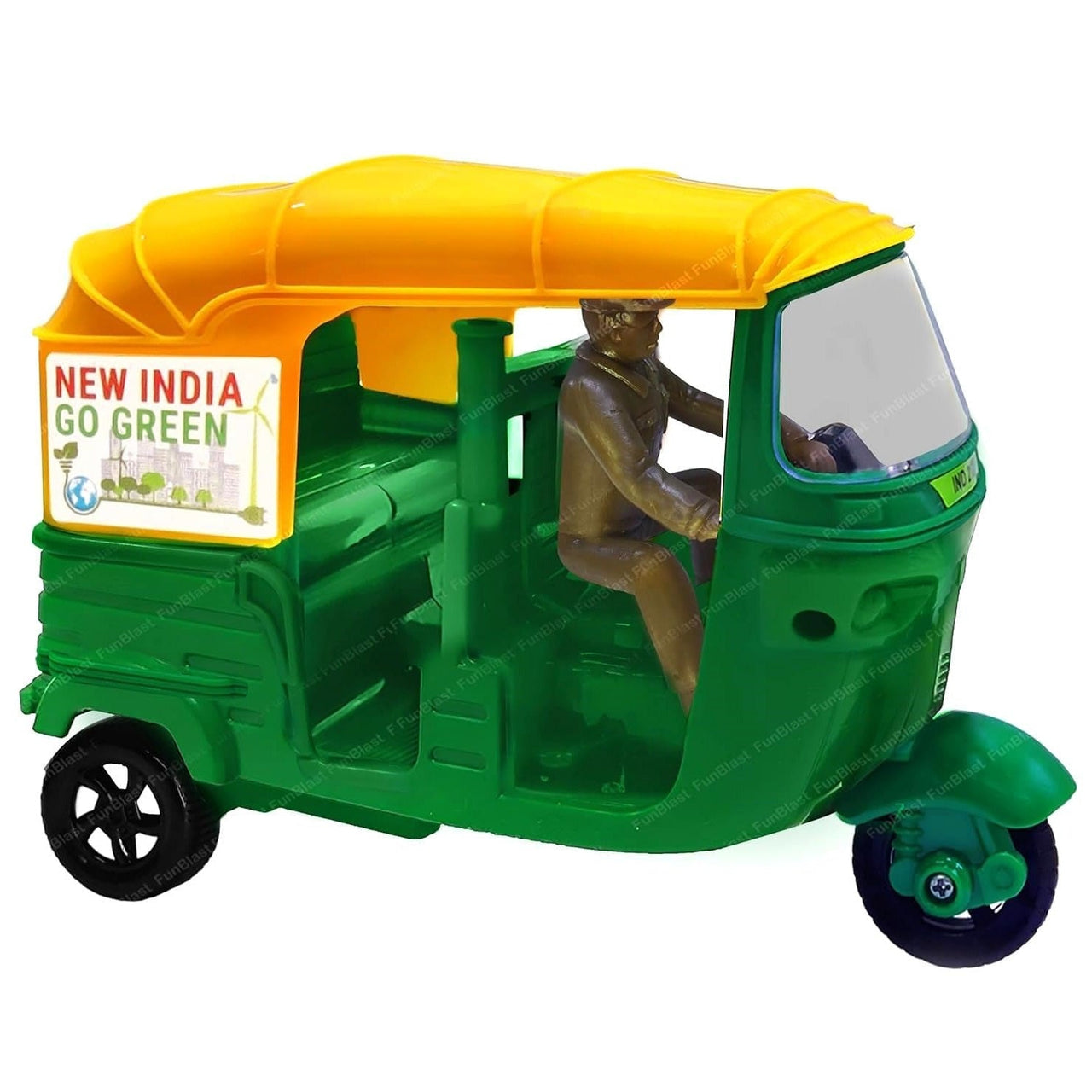 Toystar TukTuk Express | Authentic Driving Fun - Auto Rickshaw Toy for Kids - Authentiek rijplezier - Auto Rickshaw speelg...