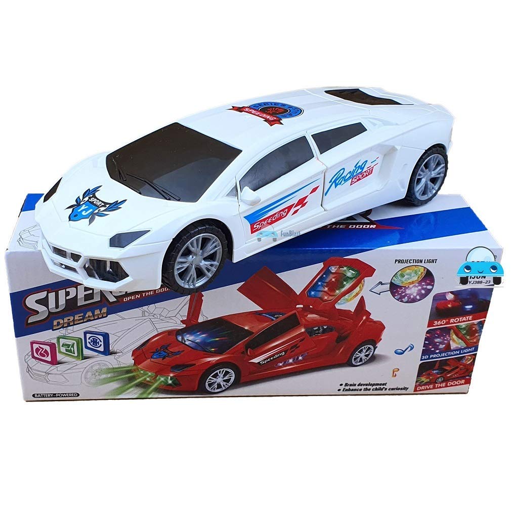 Toystar Electric Flashy Car | Have Fun - Sound and Light for Playing Fun - Veel Plezier - Geluid en Licht voor Speelplezier