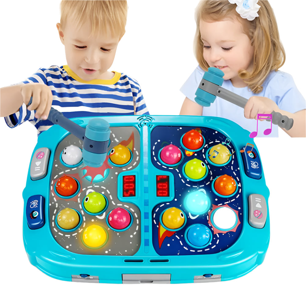 Toystar DokiToy | Hitting & scoring - Interactive hammer game with light & sound - Slaan & scoren - Interactief hamer spel...