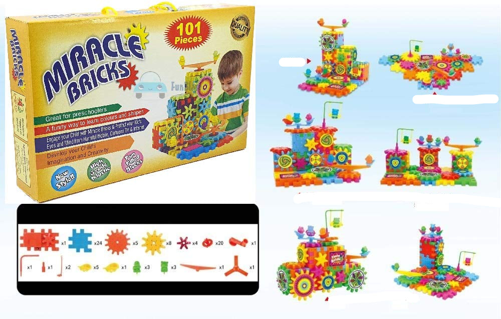 MagicGears | Bouw en ontdek - 3D elektrische tandwiel bouwblokken voor kinderen