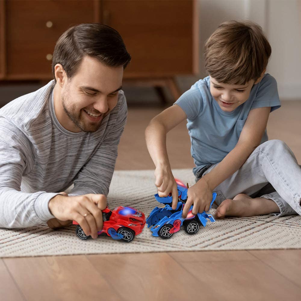 Toystar Transform Dino Car | Give your child endless adventures - The ultimate transforming dinosaur car - Geef je kind ei...