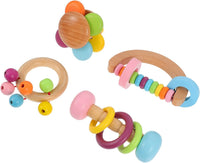 Thumbnail for Ecotoys RattlePlay | Sensorisch plezier voor kleintjes - Montessori Houten Rammelaars