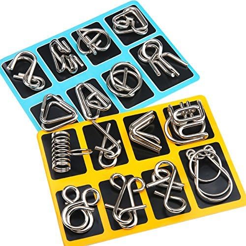 Toystar BrainTwist | Challenge your brain! - Metal puzzle set - Daag je brein uit! - Metalen puzzelset