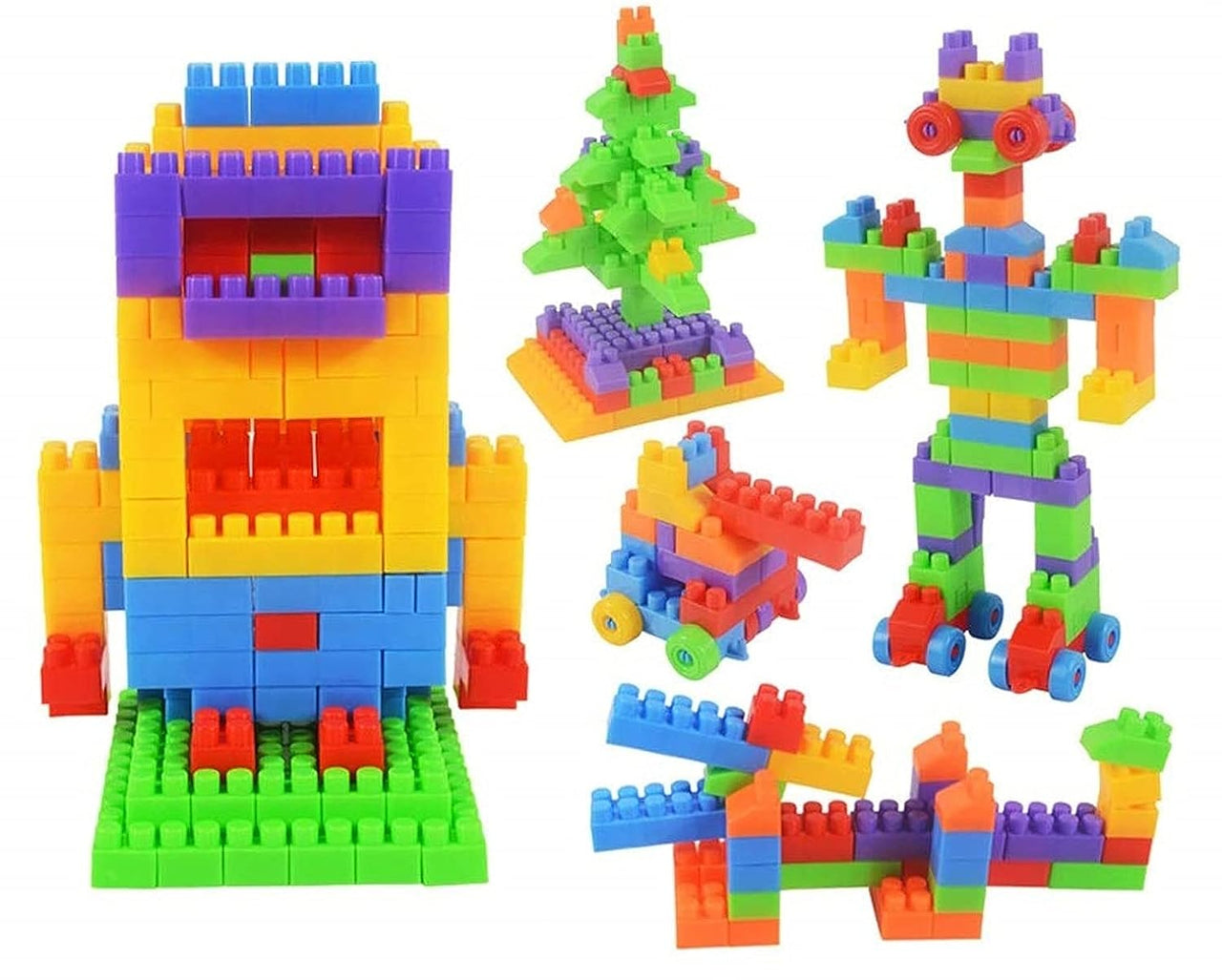Toystar BlockiPlay | Creative building without limits - DIY building blocks with wheels for children - Bestseller - Creati...